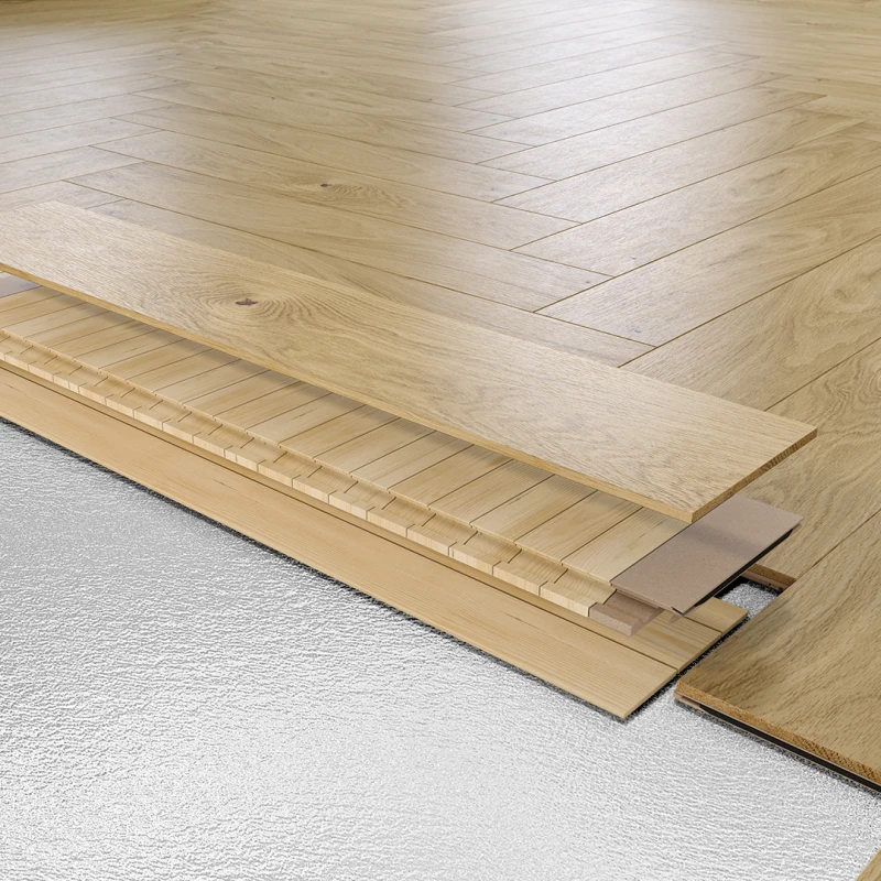 Stejar Cappuccino Herringbone 110 photo3